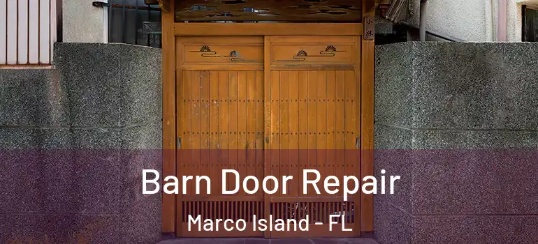 Barn Door Repair Marco Island - FL