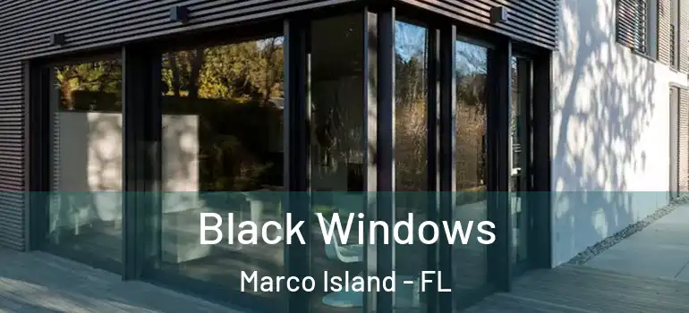 Black Windows Marco Island - FL
