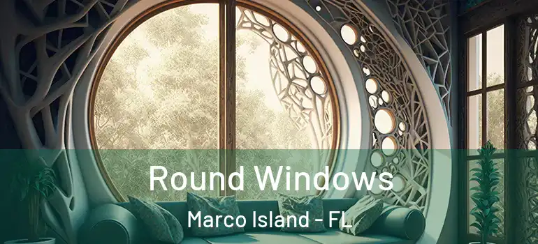 Round Windows Marco Island - FL